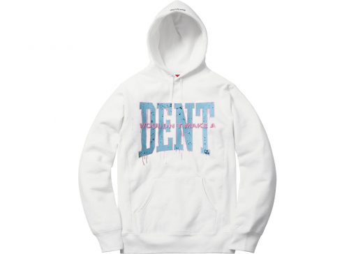 Wouldn t Make a Dent White Hoodie