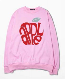 Apple Pink Sweatshirts