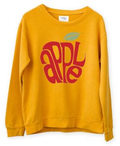 Apple Yellow Sweatshirts