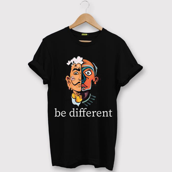 Be Different Black T shirts