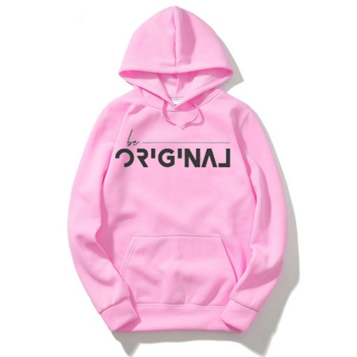 Be Original Pink Hoodie