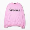 Be Original Pink Sweatshirts