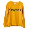Be Original Yellow Sweatshirts
