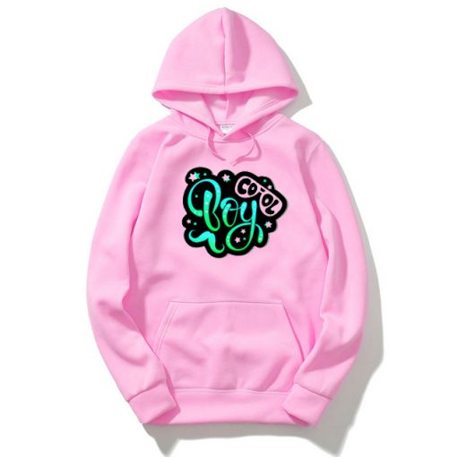 Cool Boy Pink Hoodie