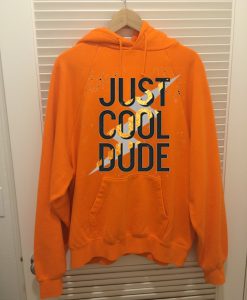 Cool Dude Orange Hoode