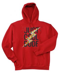 Cool Dude Red Hoodie