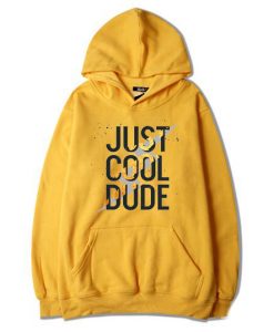 Cool Dude Yellow Hoodie