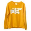 GO RIDE Yellow Sweatshirts