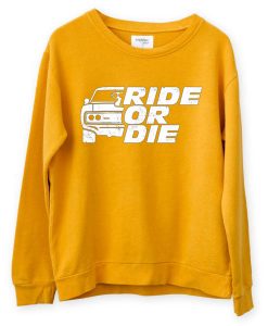 GO RIDE Yellow Sweatshirts