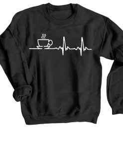 Graphic Coffee Black Sweatshirts