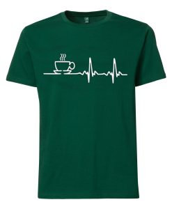 Graphic Coffee Green T shirts