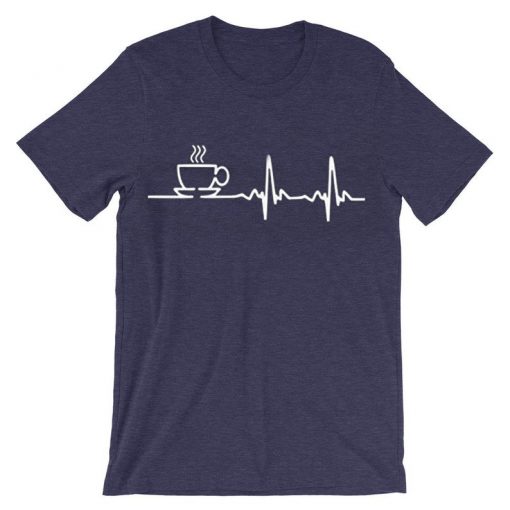 Graphic Coffee Purple T shirts