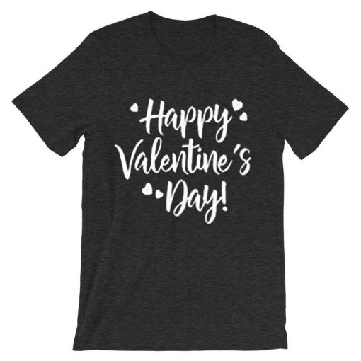 Happy Valentine Days Grey T shirts