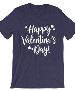Happy Valentine Days Purple T shirts