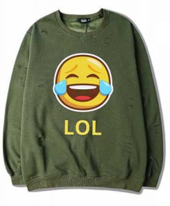 LOL Emticon Green Army Sweatshirts