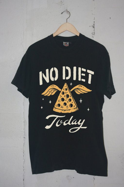 No Diet Today Black T shirts