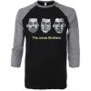 The Jonas Brothers Complete Black Grey Raglan T shirts