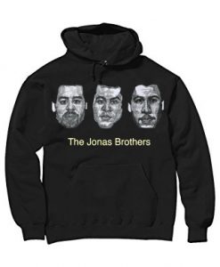 The Jonas Brothers Complete Black Hoodie