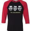 The Jonas Brothers Complete Black Red Raglan T shirts