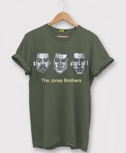 The Jonas Brothers Complete Green Army T shirts