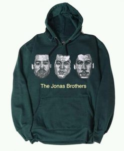 The Jonas Brothers Complete Green Hoodie