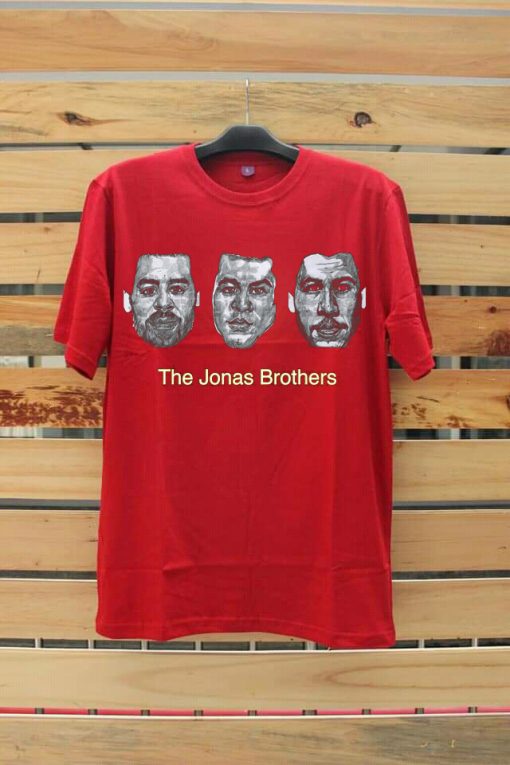 The Jonas Brothers Complete Red T shirts