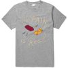 The Pain Is Real Grey T shirts