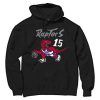 Toronto Raptors Vince Carter 15 Black Hoodie