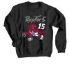 Toronto Raptors Vince Carter 15 Black Sweatshirts