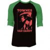 Townes Van Zandt Black Green Raglan T shirts