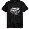 Design is Thinkning Made Visual Black T shirts