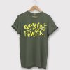 Explosive Power Green Army T shirts