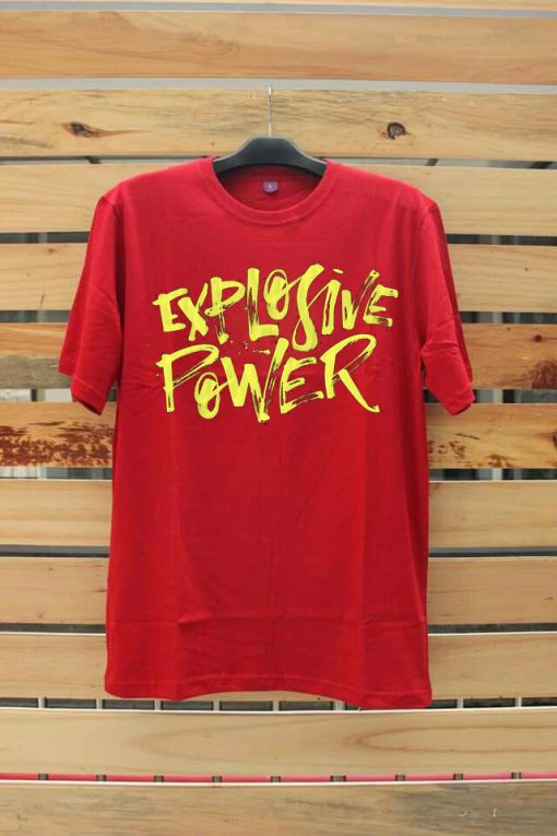 Explosive Power Red T shirts