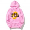 No Pain No Gain Pink Hoodie