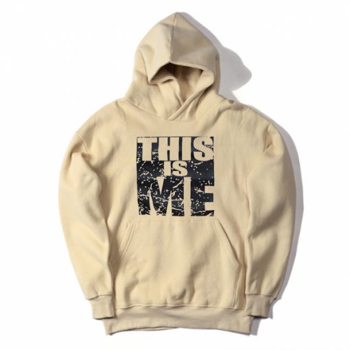 This Is Me Cream Hoodie