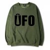 UFO Green Army Sweatshirts