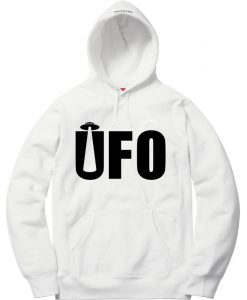 UFO White Hoodie