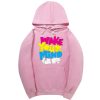 Wake Your Mind Up Pink Hoodie