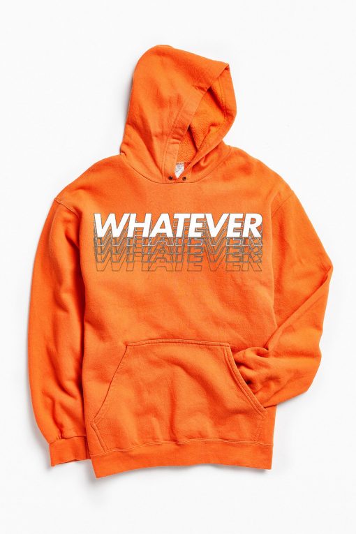 Whatever Orange Hoodie