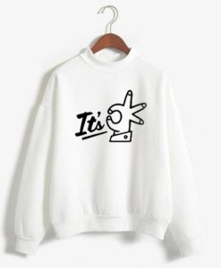 Its OK White Sweatshirts