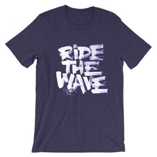 Ride The Wafe PurpleT shirts