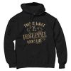 This Is What A Programmer Looks Like Black Hoodie