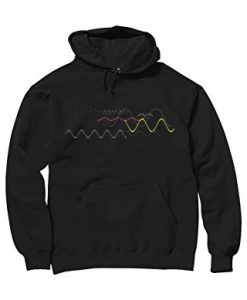 Waveform Ocean Soundwave Black Hoodie