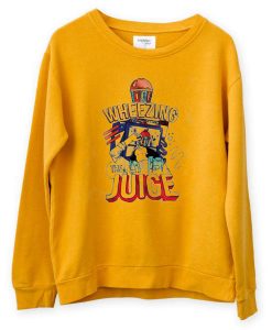 Wheezing The Juice Yellow Sweatshirts