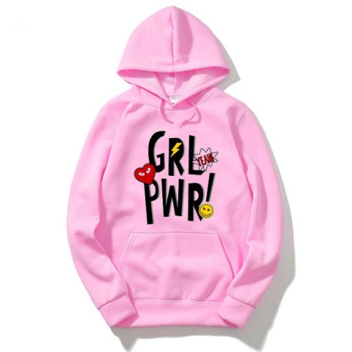 Yeah Girl Power Pink Hoodie