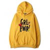 Yeah Girl Power Yellow Hoodie