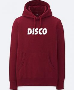 Disco Maroon Hoodie