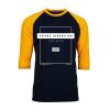 Future Generation Black Yellow Raglan T shirts