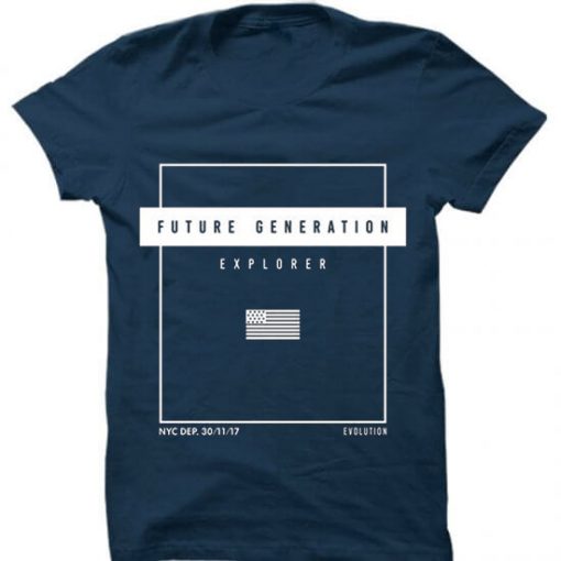 Future Generation Blue Navy T shirts
