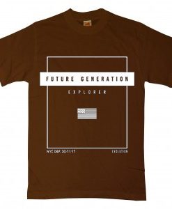 Future Generation Brown T shirts